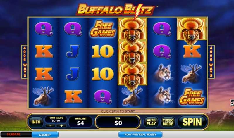 buffalo blitz slot online free