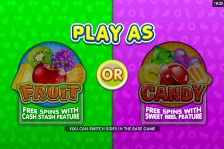 Fruit vs Candy Slot Homepage