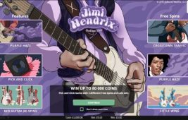 Jimi Hendrix Slot Homepage