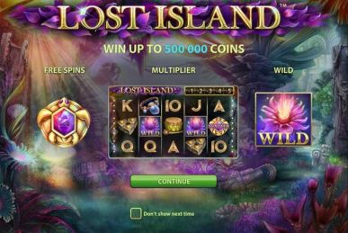 Lost Island Slot Features