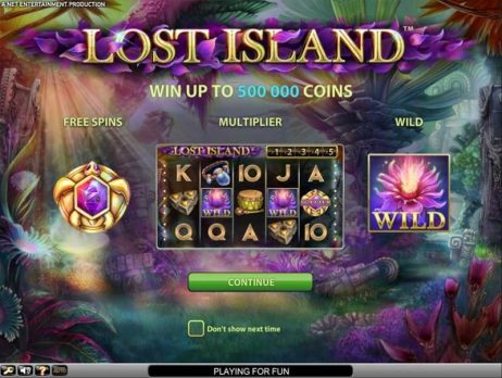 Lost Island Slot Features