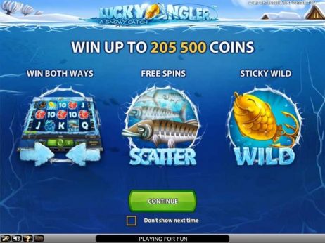 Lucky Angler Slot Homepage