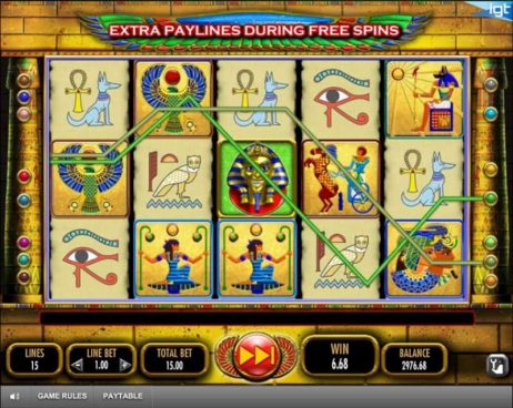 Pharaoh's Fortune Slot Win Lines