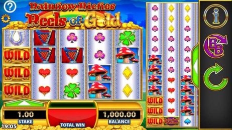 Rainbow Riches Reels Of Gold Slot