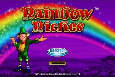 Rainbow Riches Slot Loading Game