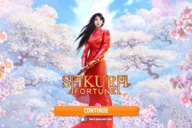 Sakura Fortune Slot Homepage