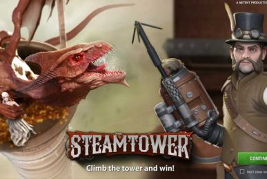 Steam Tower Slot Homepage