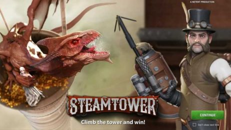 Steam Tower Slot Homepage