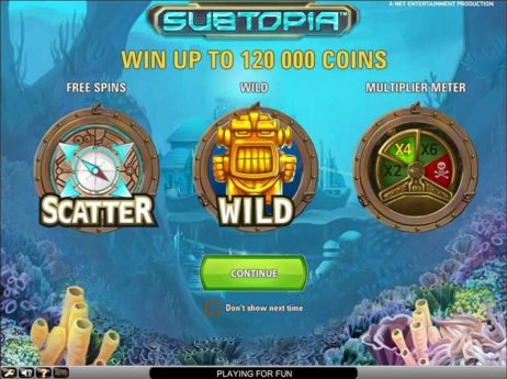 Subtopia Slot Features