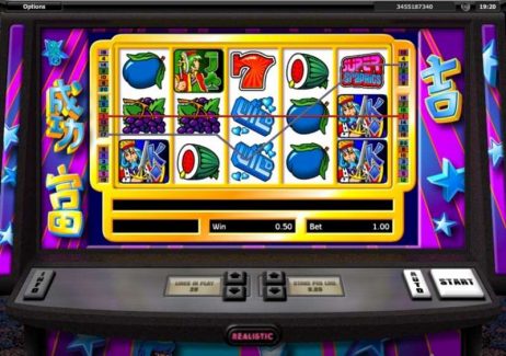 Super Graphics Upside Down Slot