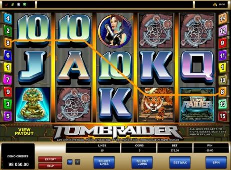 Tomb Raider Slot Win Lines