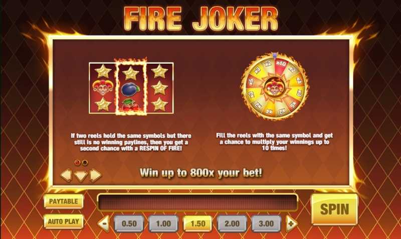 Fire Joker Slot Game: Review, UK Casino Sites, Bonuses ...