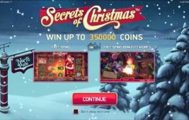 Secrets Of Christmas Slot Homepage