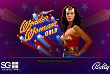 Wonder Woman Gold Slot Logo