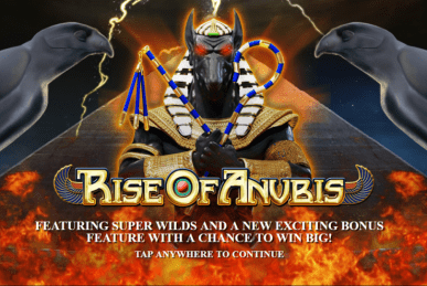 Rise of Anubis Slot Homepage