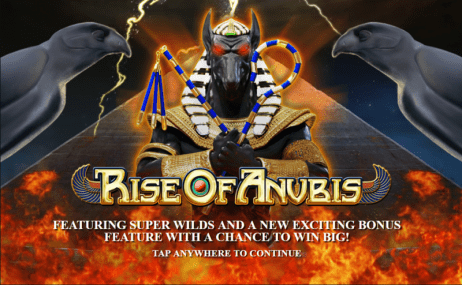 Rise of Anubis Slot Homepage