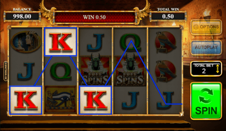 Rise of Anubis Slot Win Lines