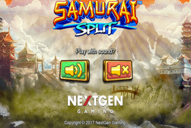 Samurai Split Slot Homepage