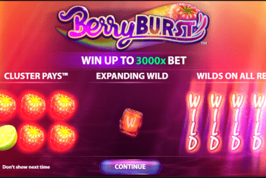 Berryburst Slot Homepage