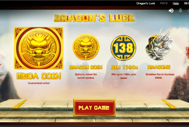 Dragons Luck Slot Homepage