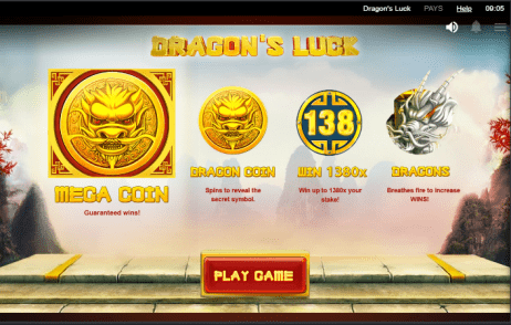 Dragons Luck Slot Homepage