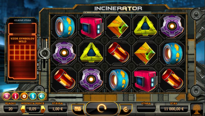 Incinerator Slots Gameplay