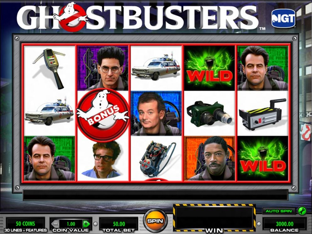 Ghostbusters Slot Gameplay