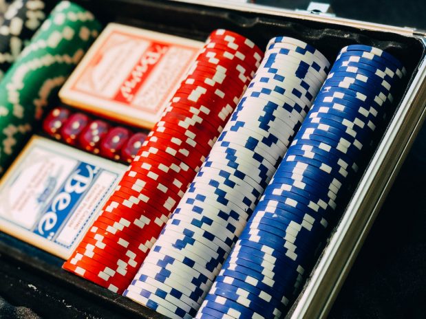 Casino Games, Chips, Cards, Dice