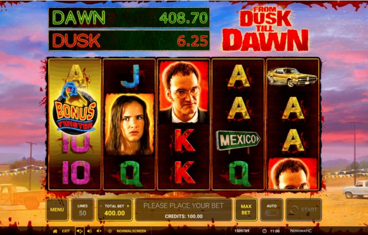 From Dusk Till Dawn slot gameplay