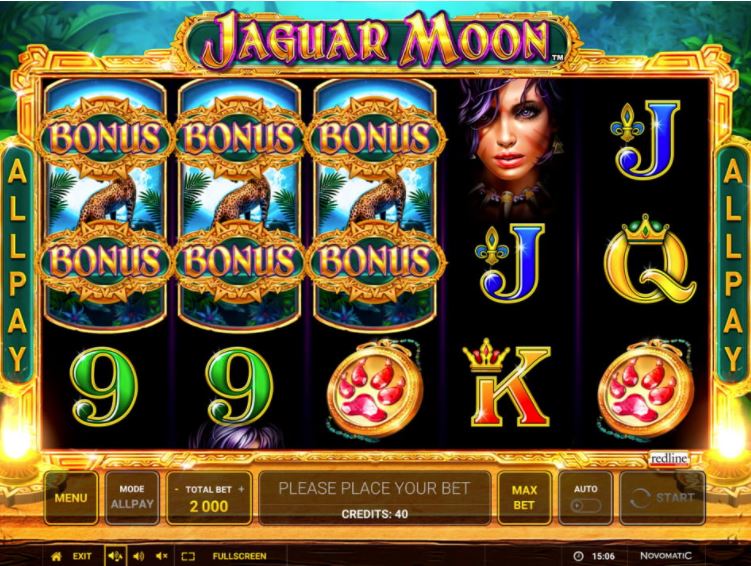 Jaguar Moon slot gameplay