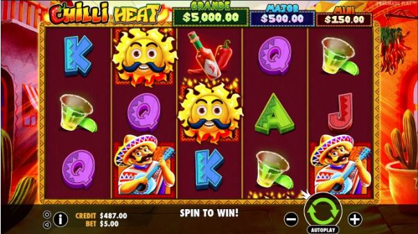 Chilli Heat slot gameplay