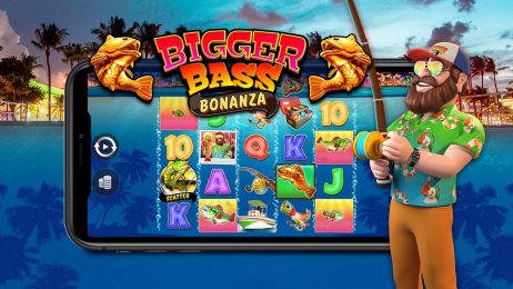 Bigger Bass Bonanza mobile gameplay