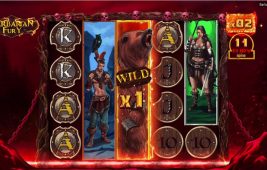 Barbarian Fury slot gameplay