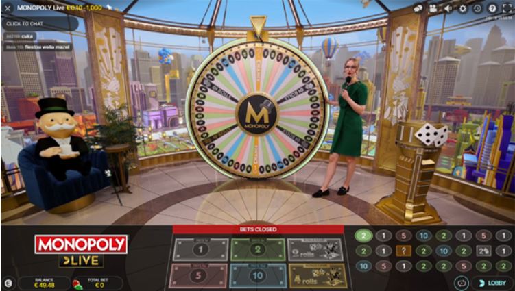 Monopoly Live gameplay