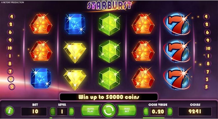 Starburst Slot Gameplay