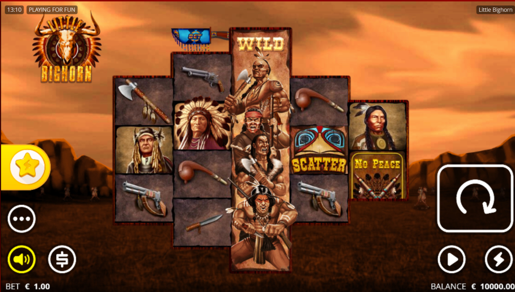 Little Bighorn Slot Gameplay