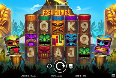 Tiki Beats Slot Gameplay