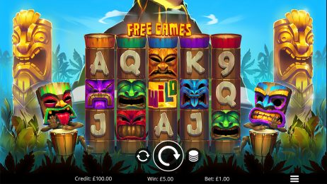 Tiki Beats Slot Gameplay