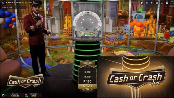 Cash or Crash Live Gameplay