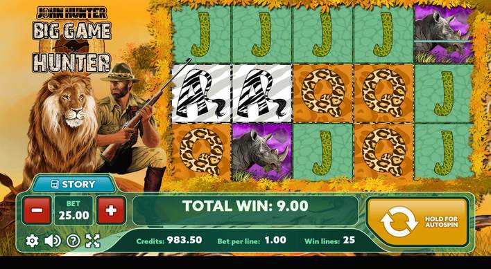 John Hunter Big Game Hunter Slot Gameplay