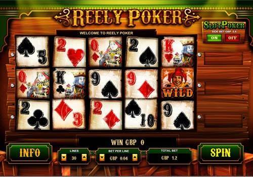 Reely Poker Slot Gameplay