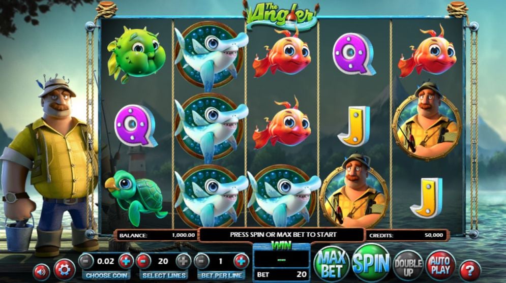 The Angler Slot Gameplay