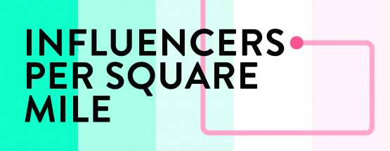 Influencers Per Square Mile banner